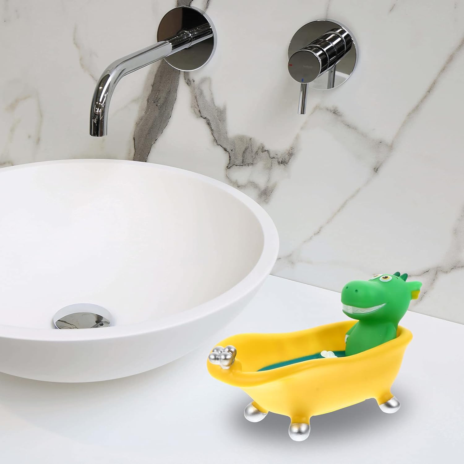 Cabilock Dinosaur-Theme bath soap holder