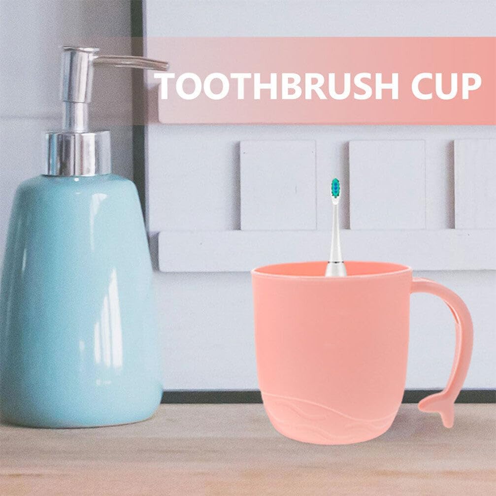 Vaguelly Dolphin-Design 2pc Oral Care Storage for Kids
