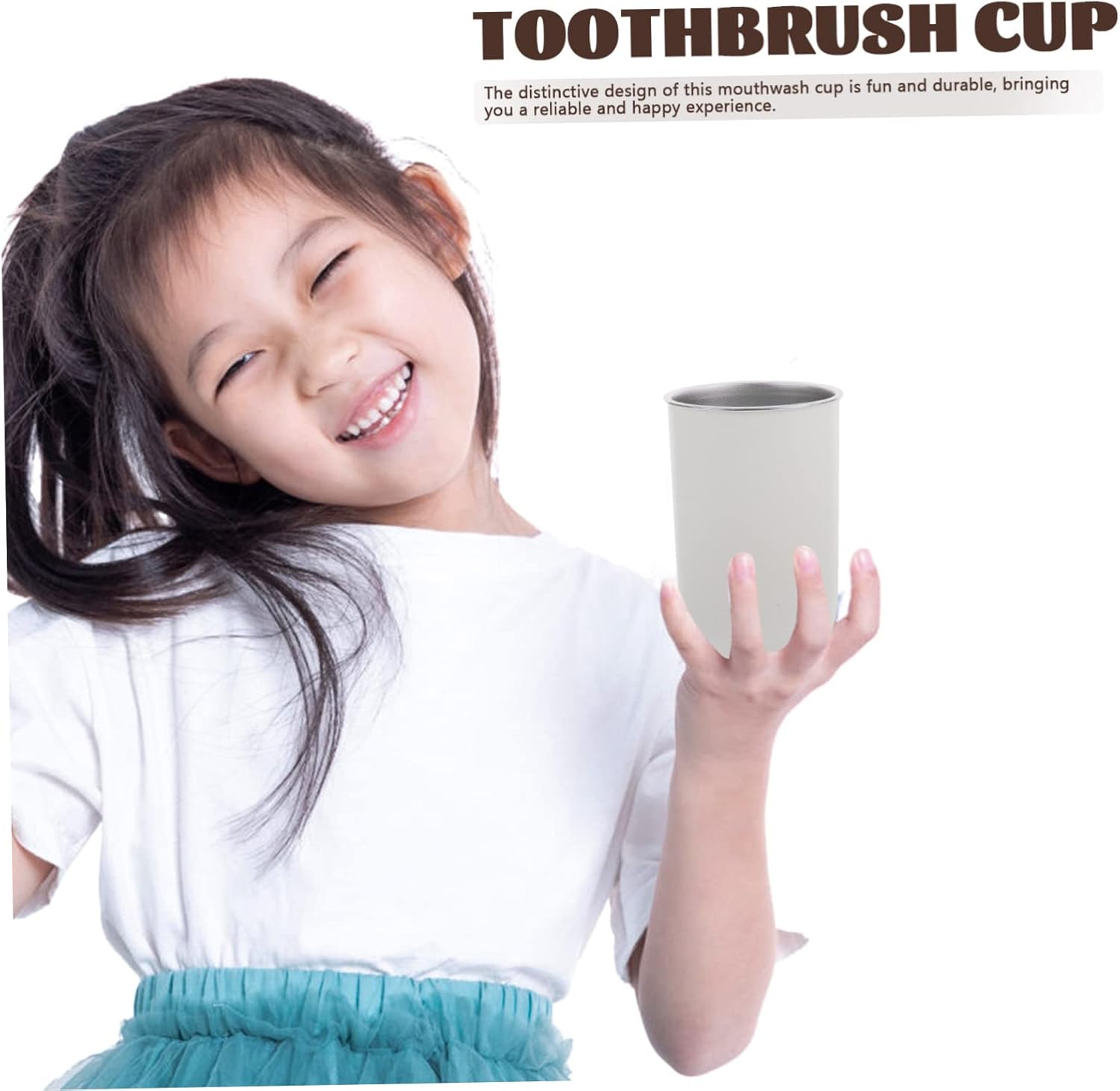 Stainless Steel Toothbrush Toothpaste Tumbler