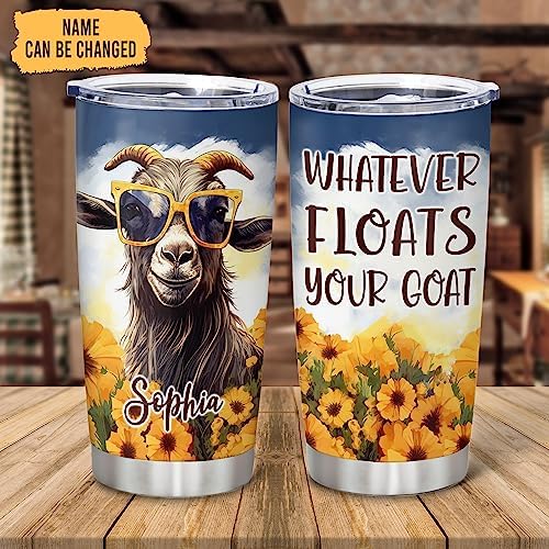 Personalized Goat Tumbler for Goats