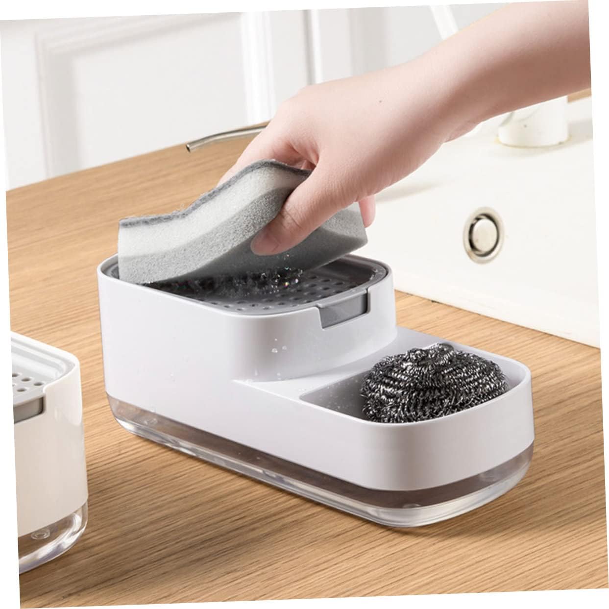 Large Foam Soap Dispenser Space-Saving Kitchen Tool