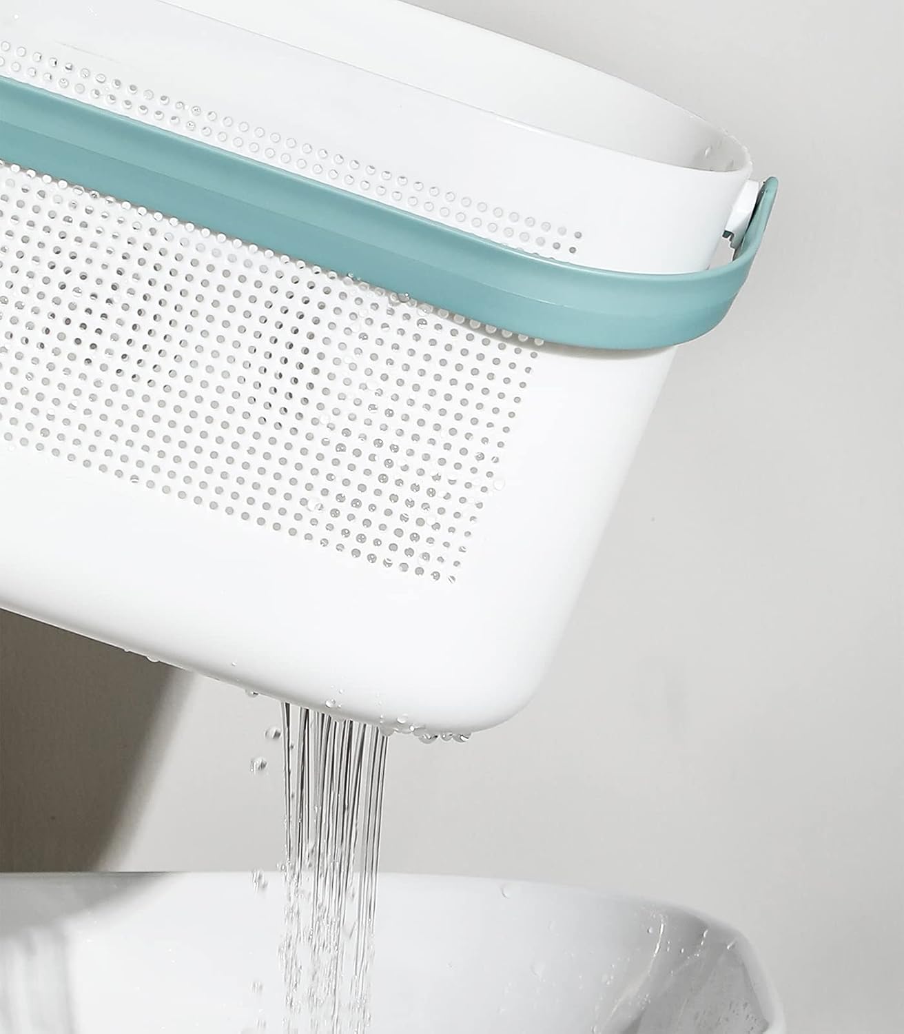 UUJOLY - Plastic Storage Baskets with Handles Shower Caddy Bathroom Organizers