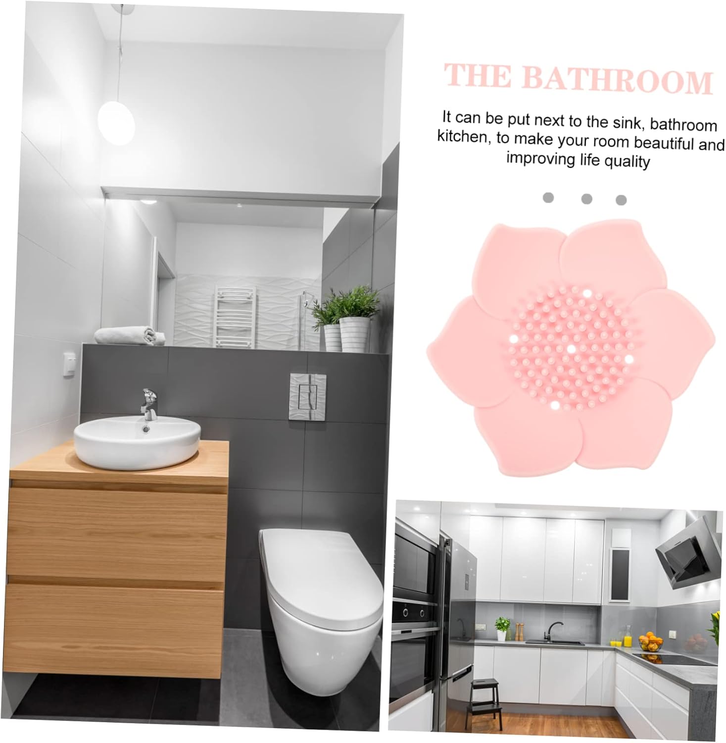Self-Draining Floral Soap Holder