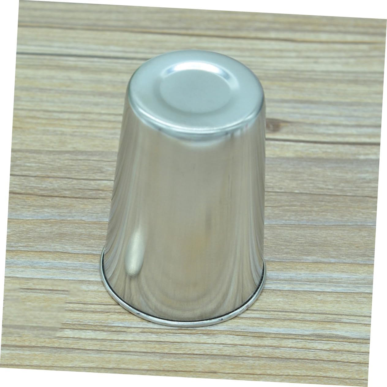 Two-Pack Stainless Steel Water Toothbrush Holder Cups 180ml Everyone Likes