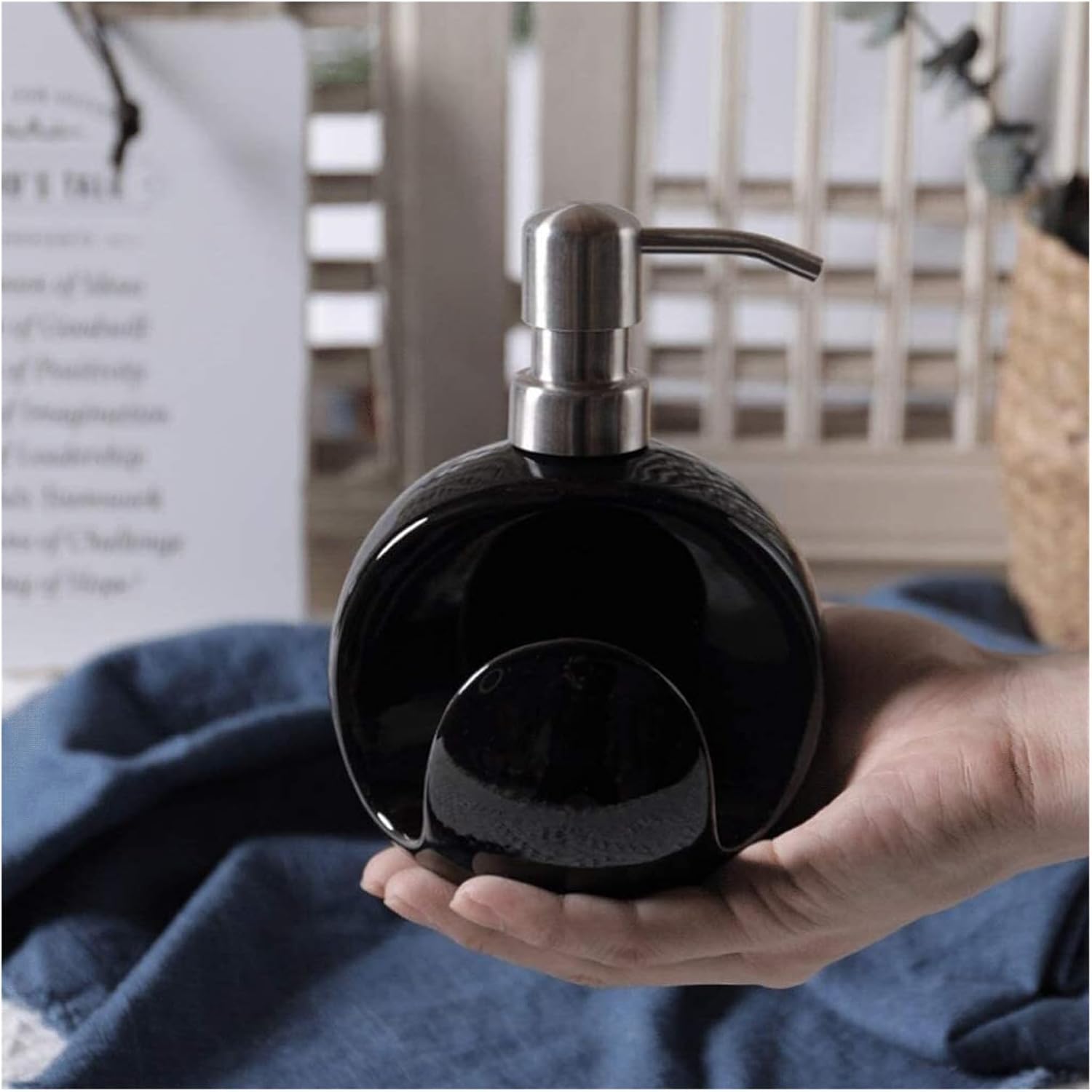 Soap Dispenser with Sponge Holder
