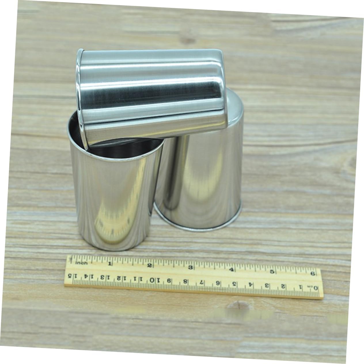 BUGUUYO 2pc Stainless Steel Water Cup Tumbler Set