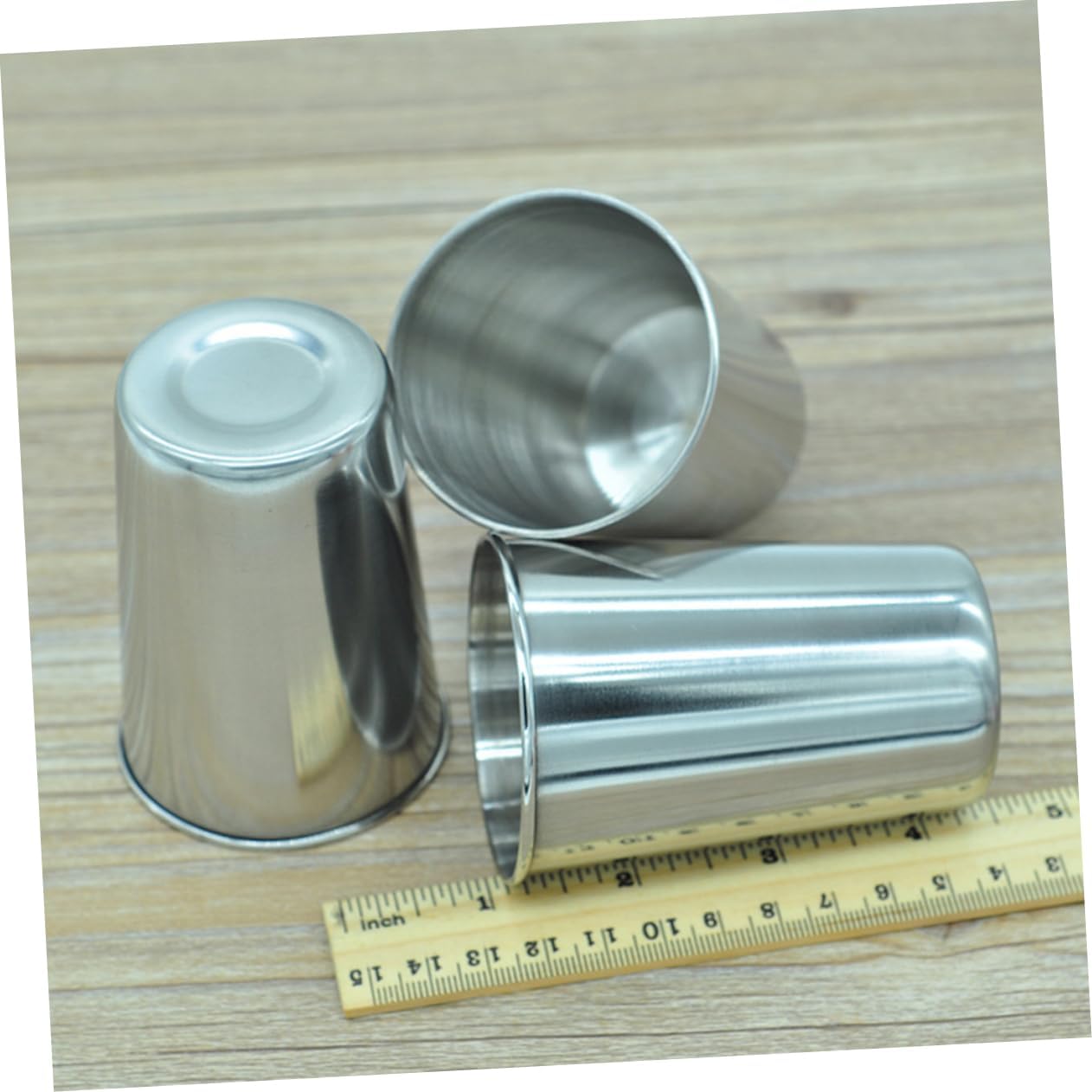 Stainless Steel Bathroom Tumbler Pair Silver Design for Home Use Durable Stylish