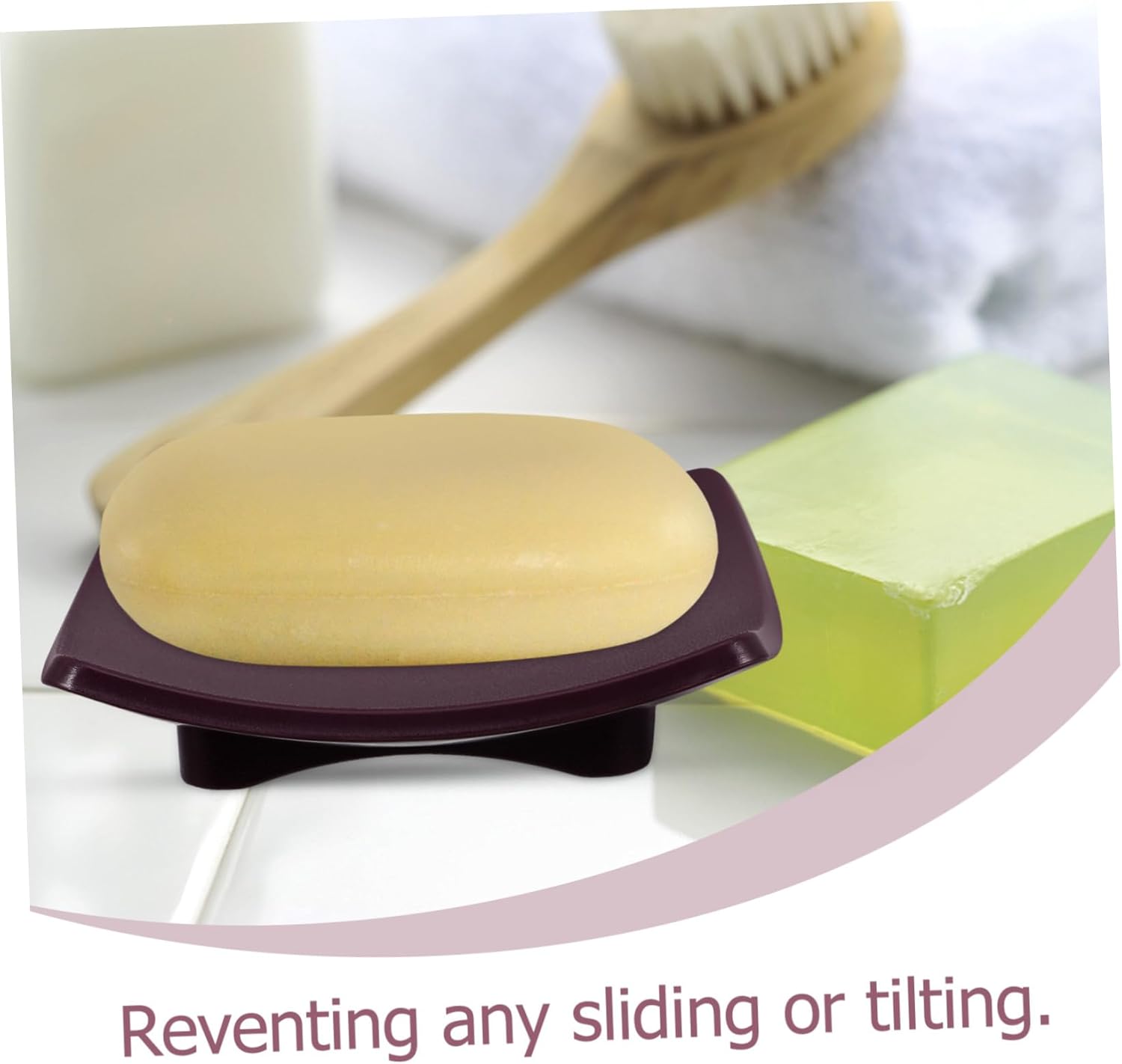 Curved Bar Soap Dish Elegance by VALICLUD