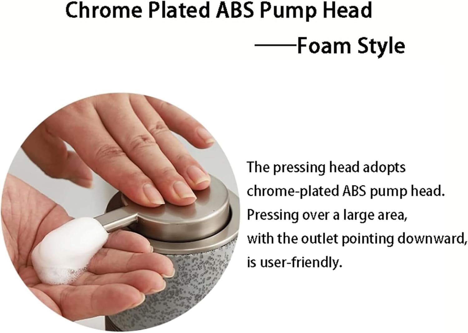 Ceramic soap dispenser safe multi-use bathroom kitchen must-have