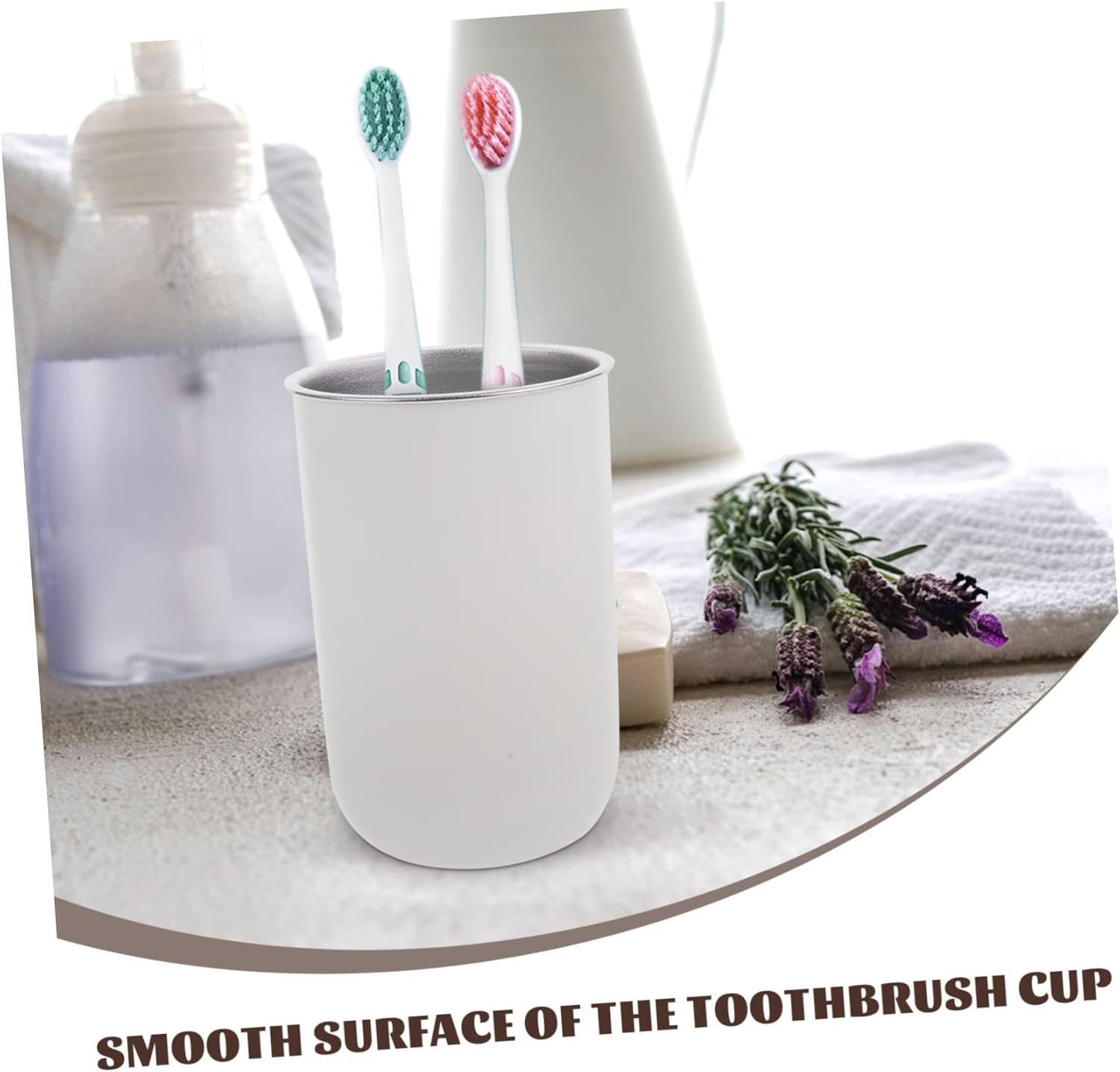 Stainless Steel Toothbrush Toothpaste Tumbler