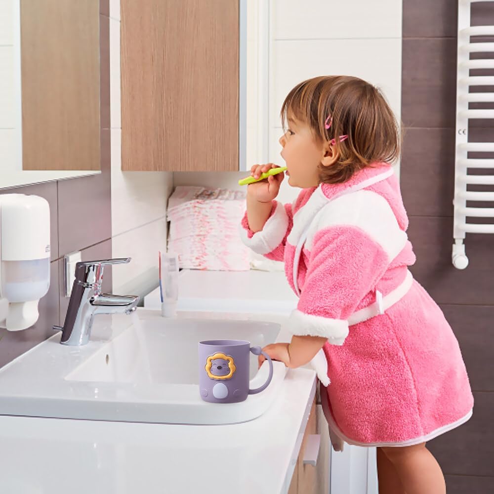 Cuddle-Combine 2-Piece Toothbrush Holder for Kids