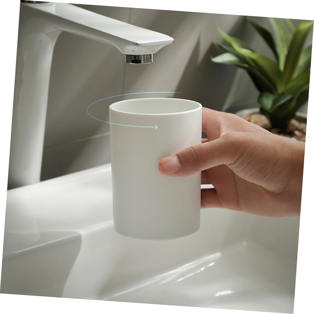 Ciieeo Reusable Toothbrush Cup Set