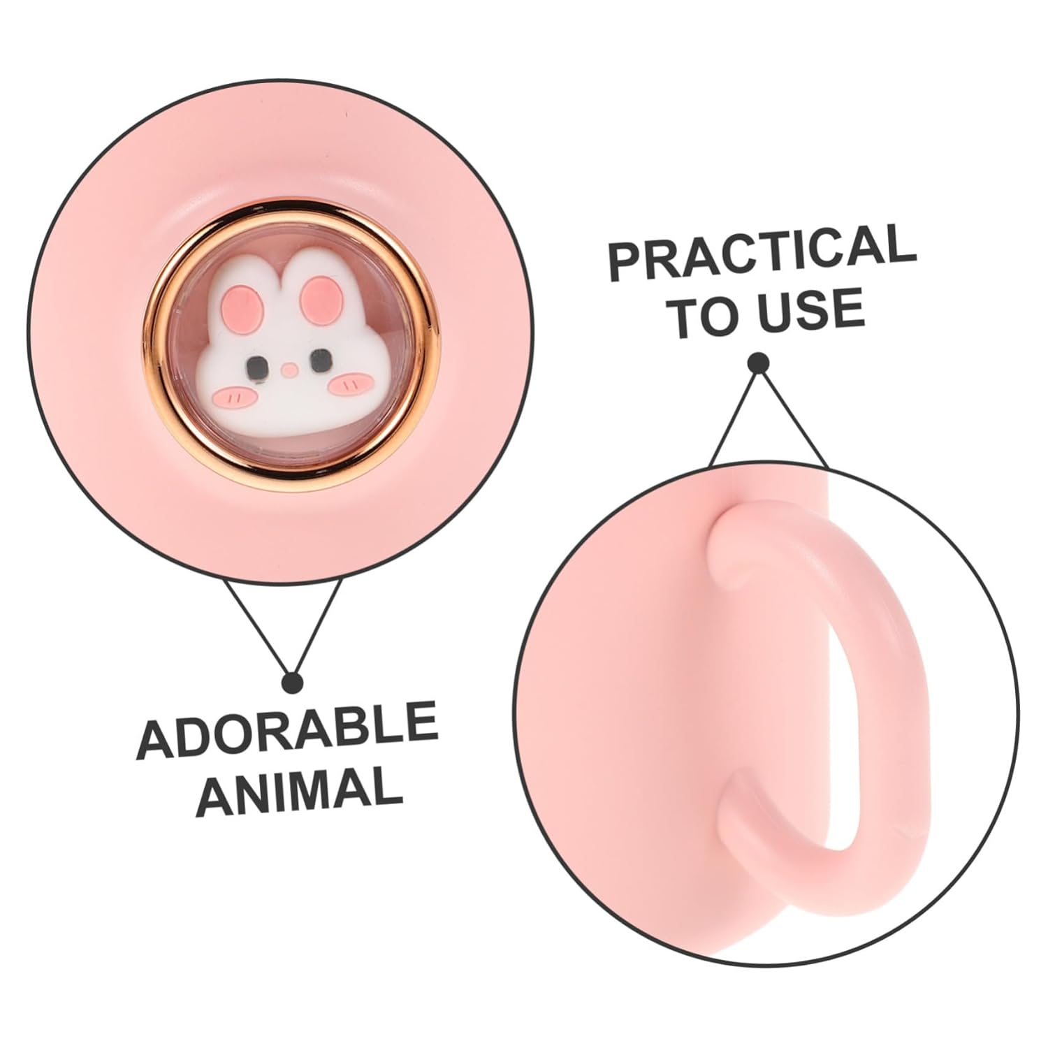Cute Animal Toothbrush Holder for Kids Travel Bathroom Suction Cup