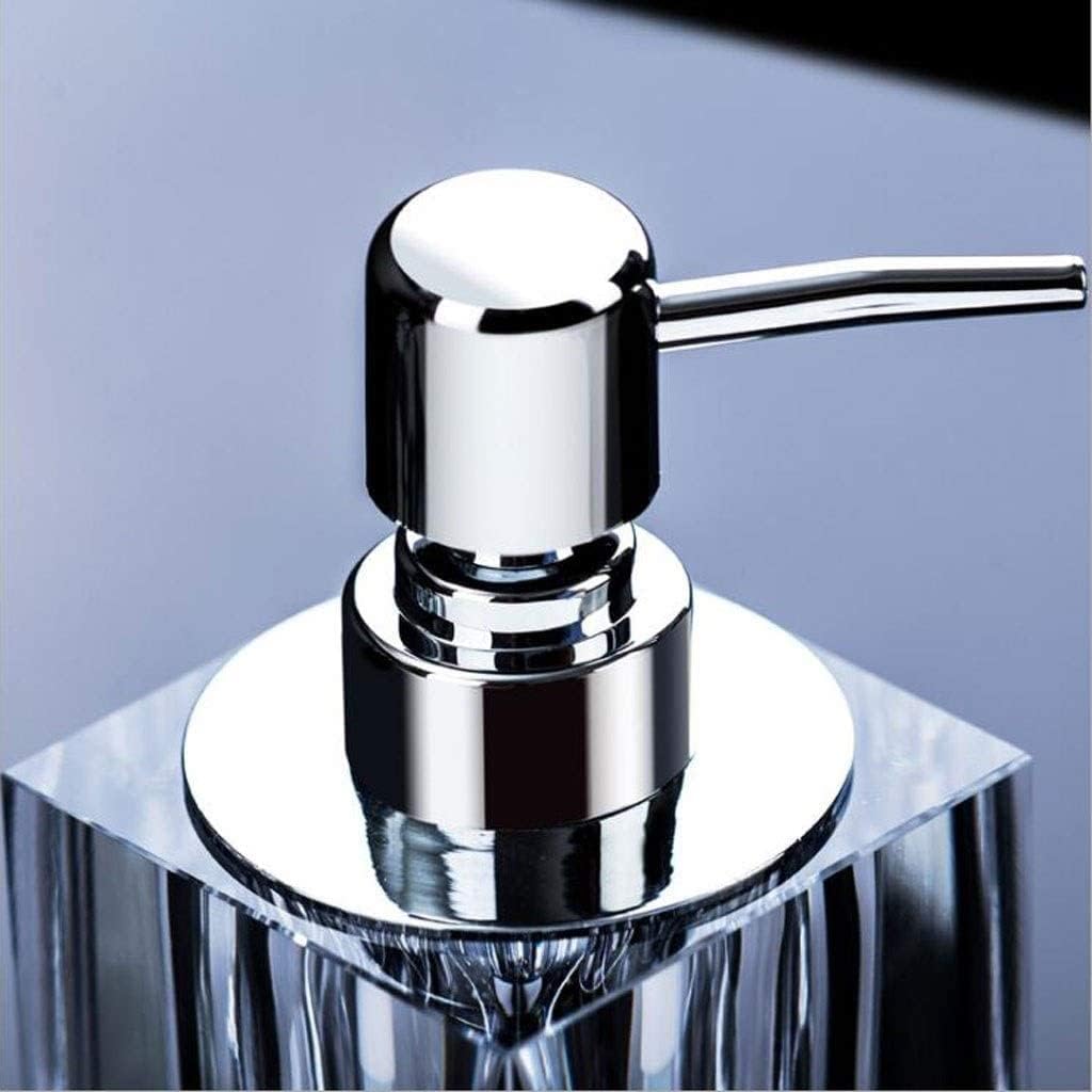 INKTUS Crystal Glass Countertop soap dispenser