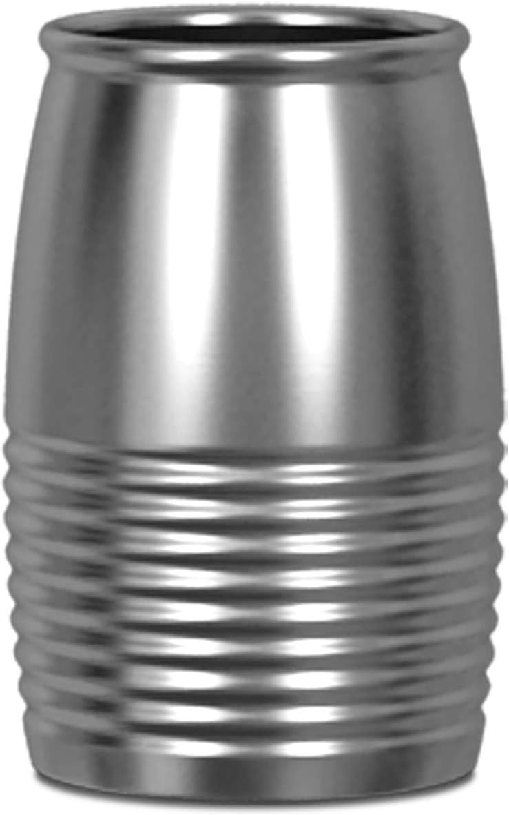 Sturdy stainless steel tumbler for the bathroom