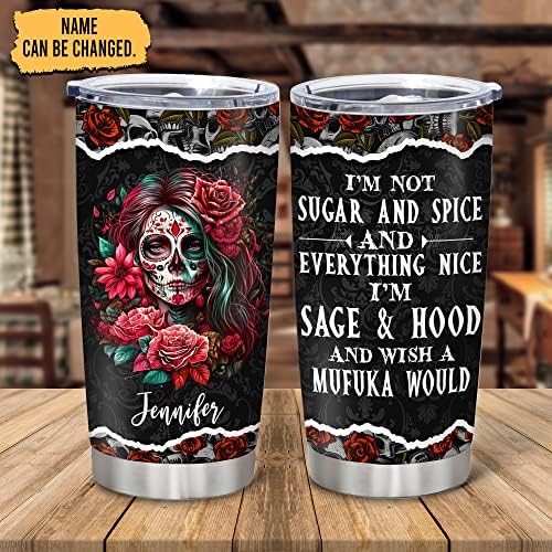 Stainless Steel Skull Tumbler