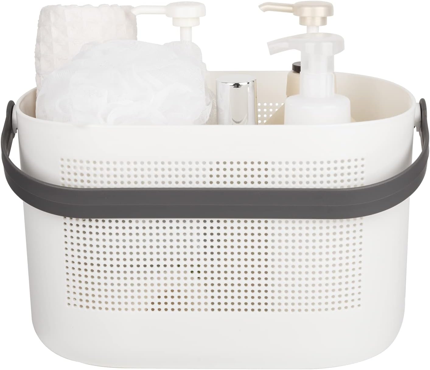 Plastic Storage Basket with Handle