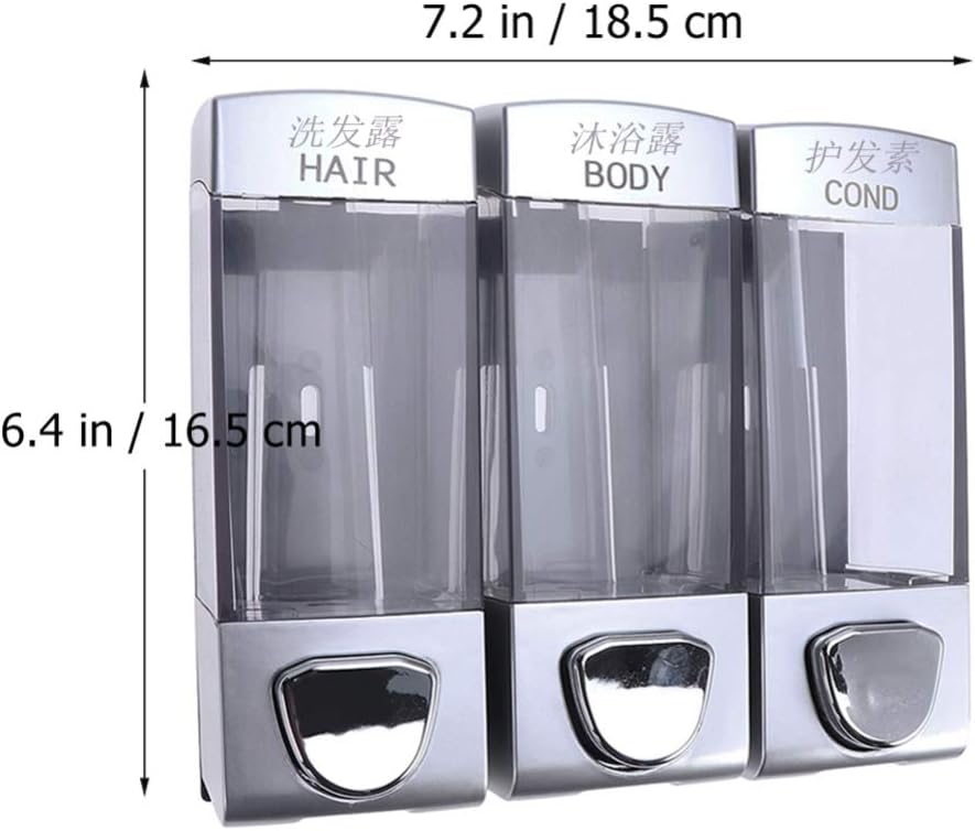 Cabilock 3-Outlet Wall-Mounted Dispenser