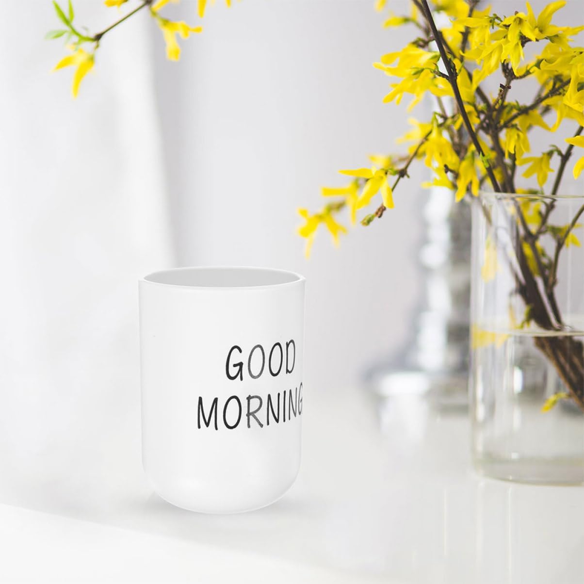 Unomor Reusable Bath Tumbler Toothbrush Holder