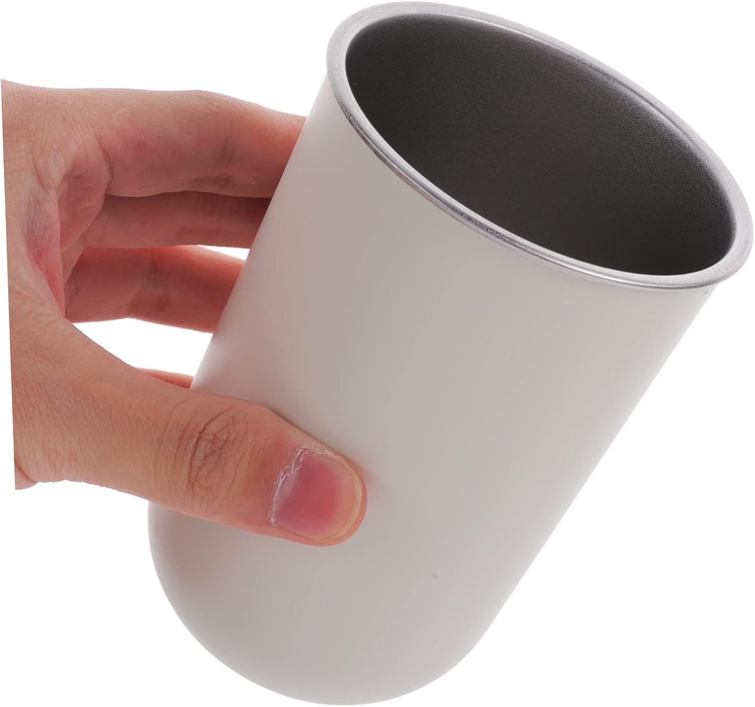 Stainless Steel Travel Cup Compact Bathroom Storage Solution