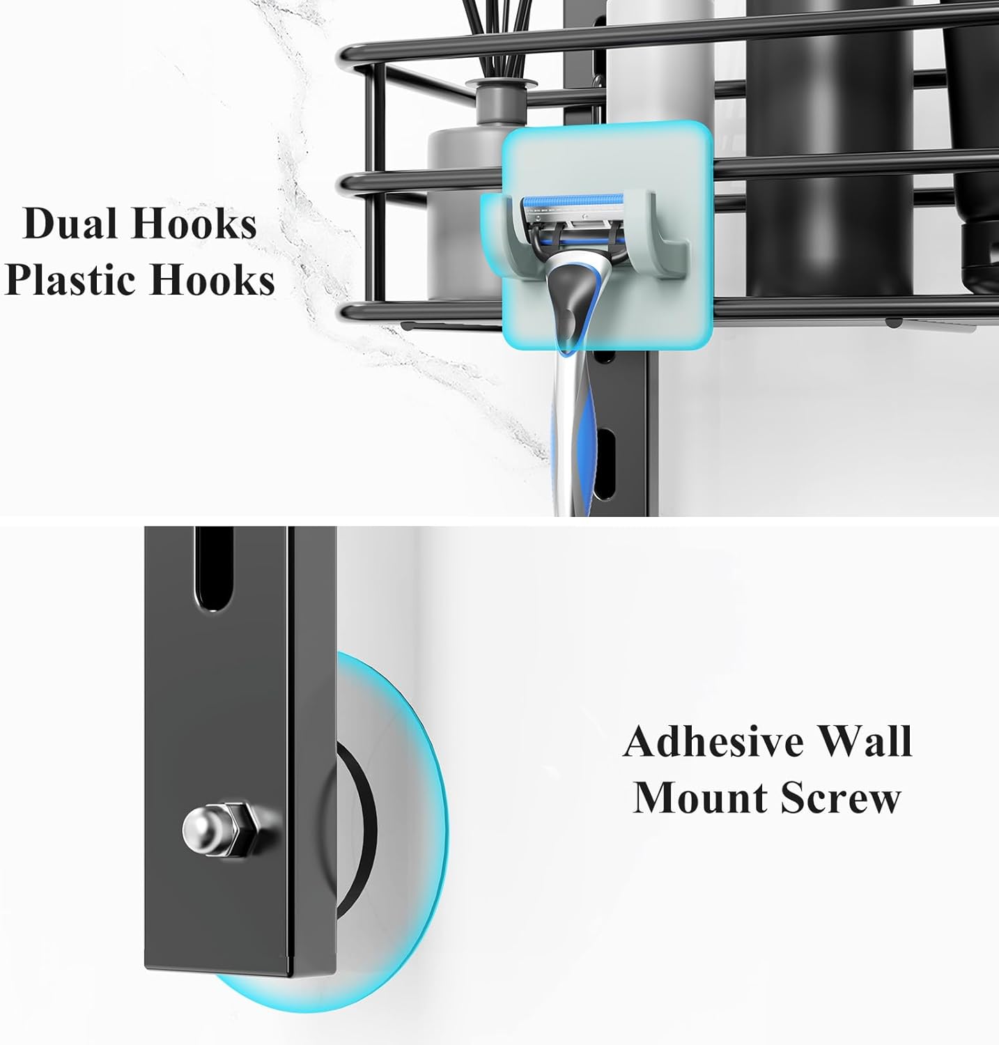 Organize Your Bathroom Essentials with Nieifi Hanging Shower Caddy
