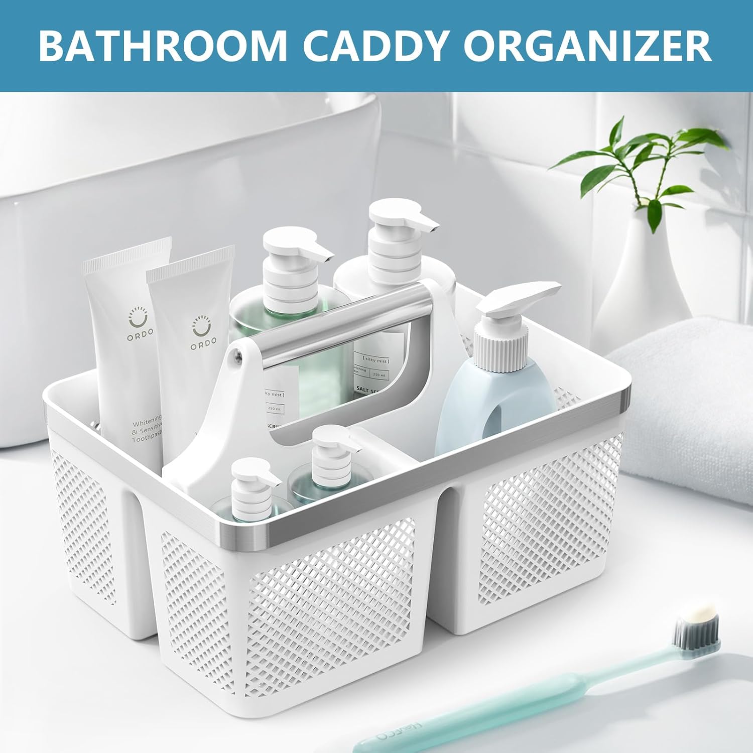 Portable Plastic Shower Caddy For Dorm