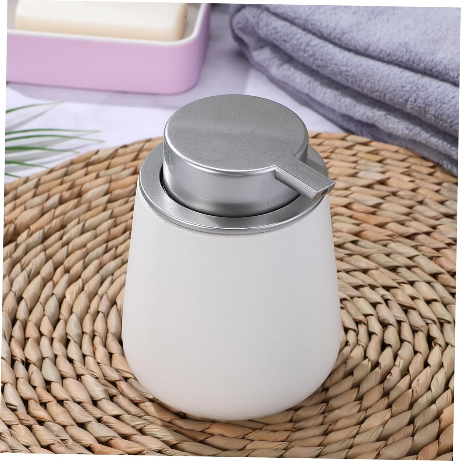 Modern Aesthetic Pharmacy Grade Dispenser with Overflow for Shower Shampoo and Conditioner