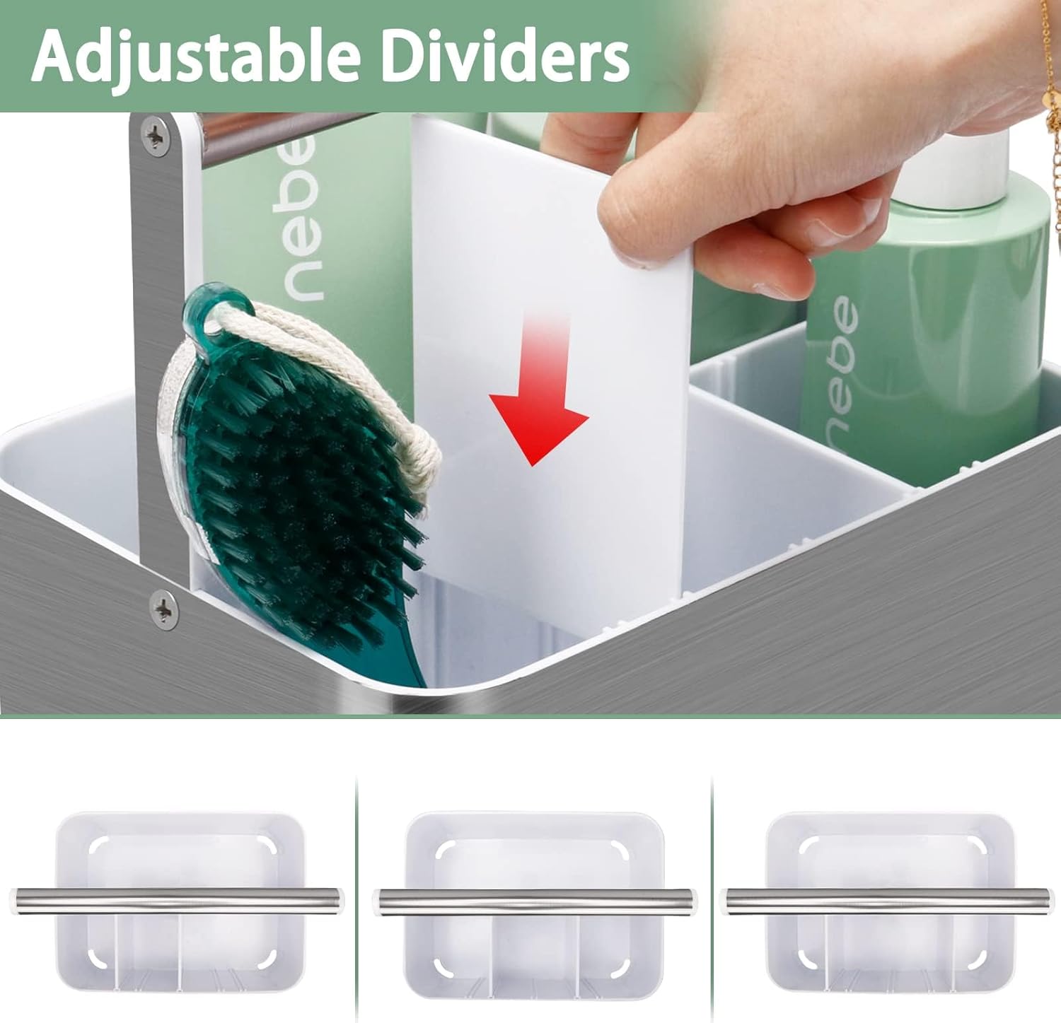 Stylish and Functional Shower Caddy