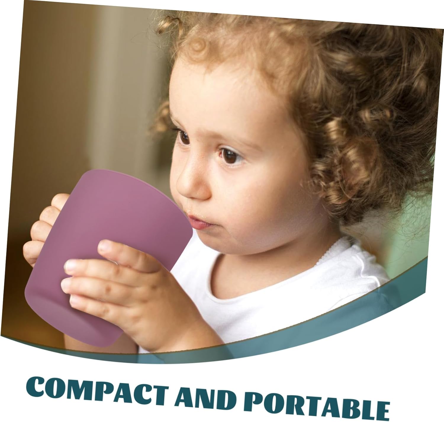 Kontonty Safe Silicone Leak-Proof Tumbler for Kids