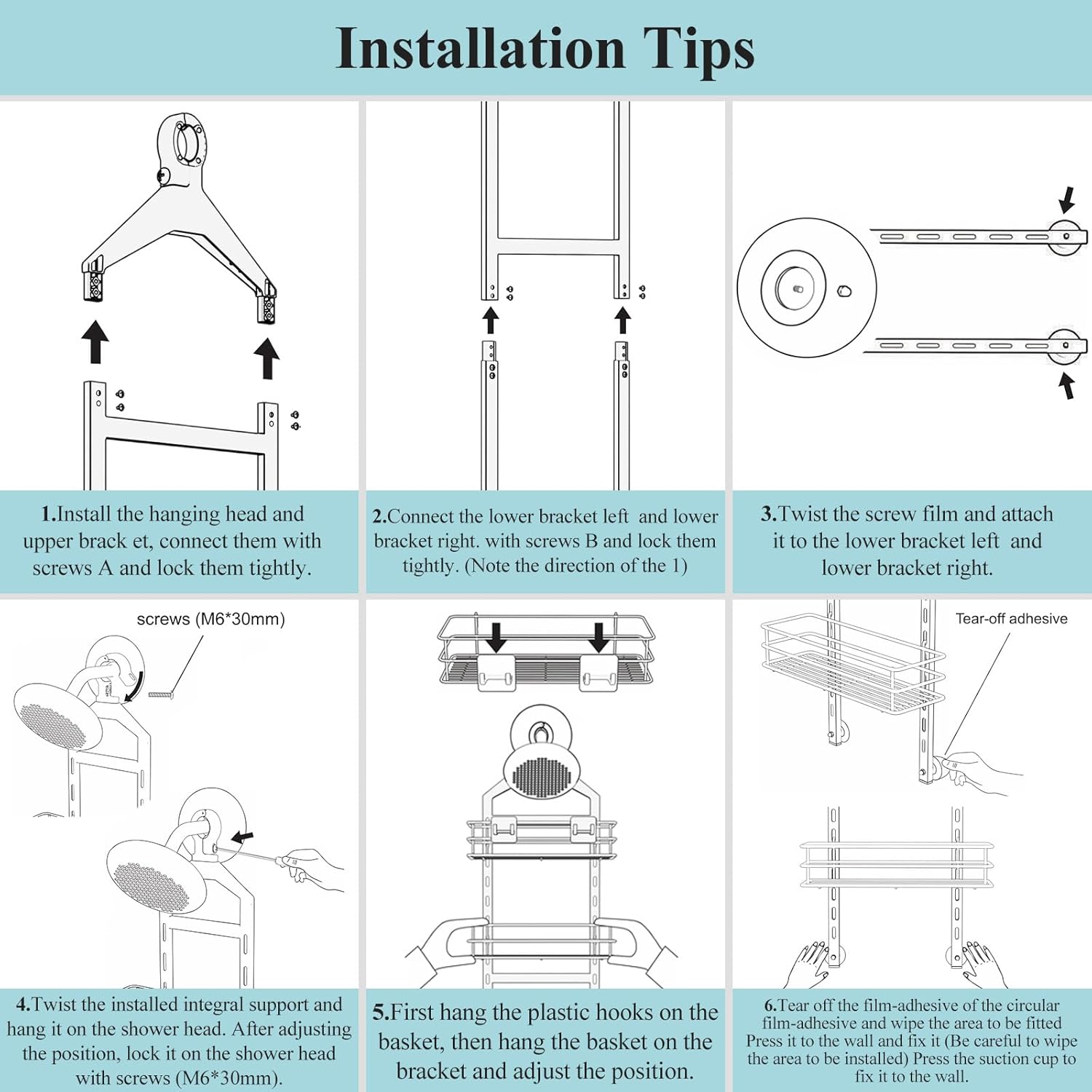 Organize Your Bathroom Essentials with Nieifi Hanging Shower Caddy