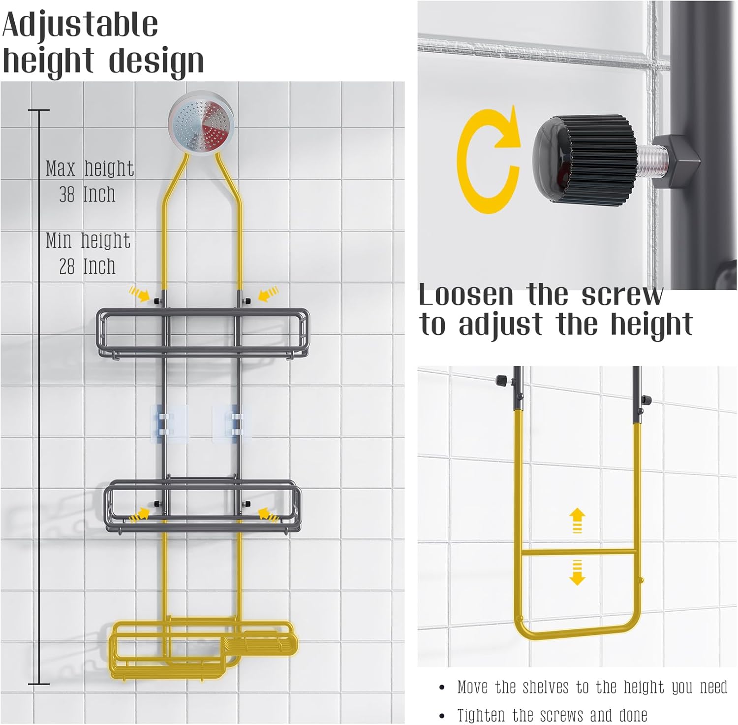 Skyapex Extra Large Shower Caddy