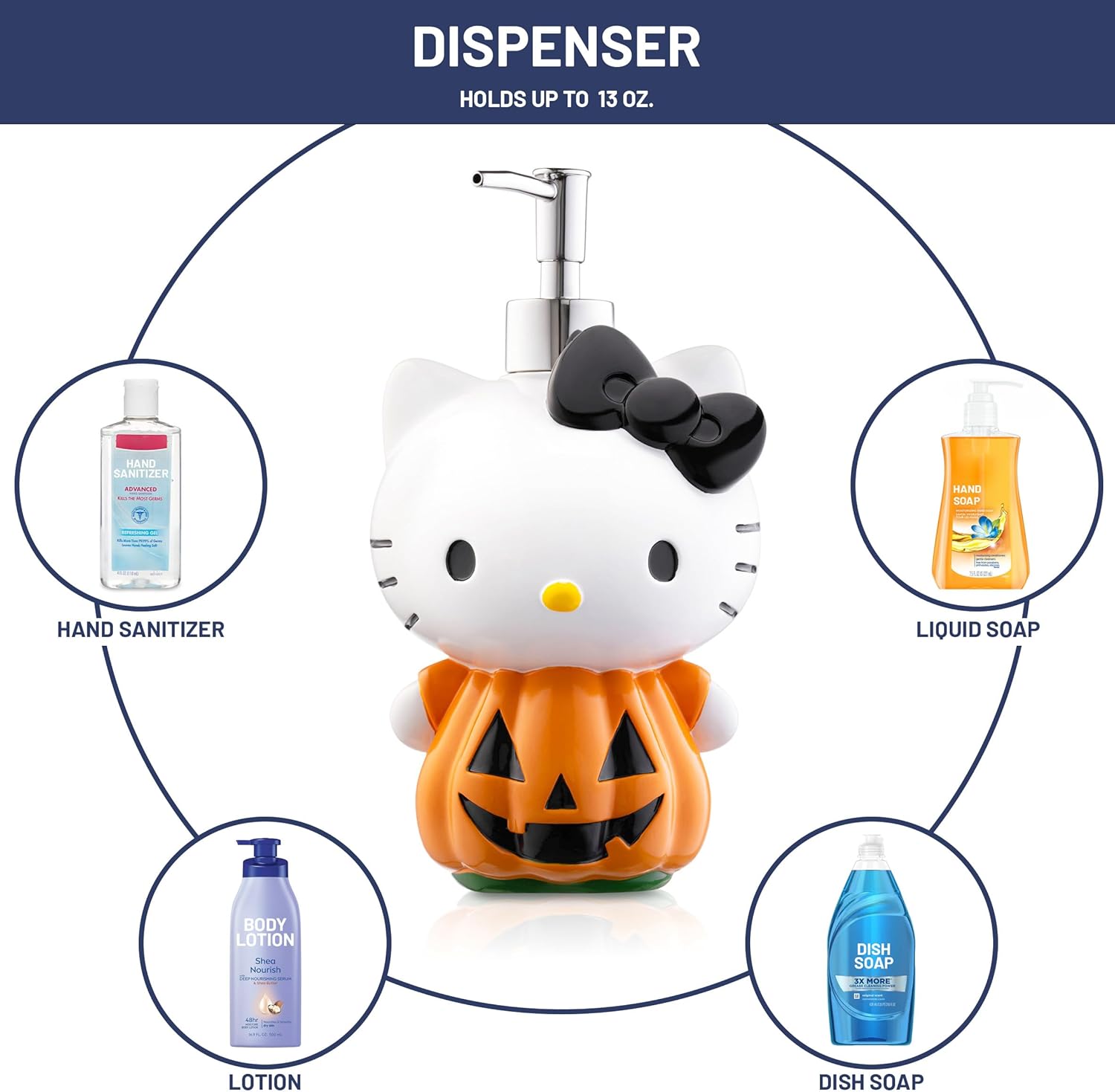 Hello Kitty O-Lantern Dispenser - Autumn Halloween Organizer