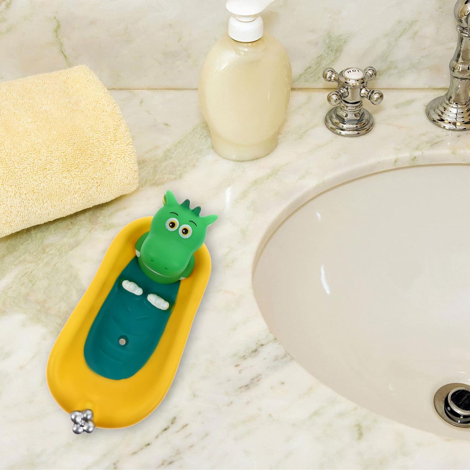 Cabilock Dinosaur-Theme bath soap holder