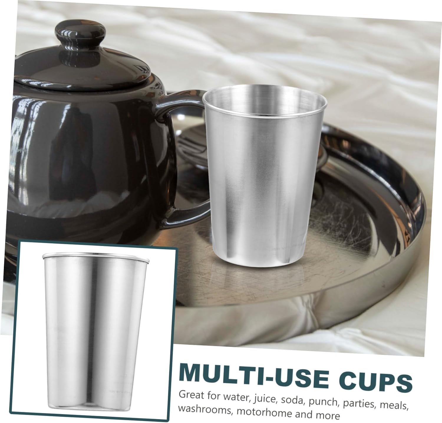 Add a Touch of Style to Your Bathroom IMIKEYA stainless steel tumbler cup