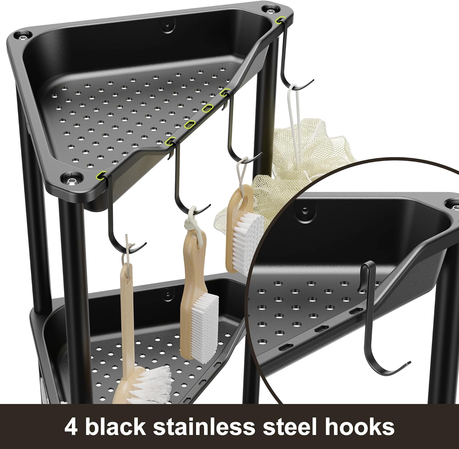 Rust-Proof Corner Organizer