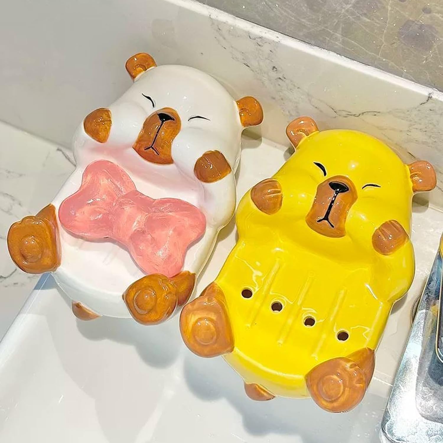 Adorable Capibara Dispenser for Bathroom Kitchen