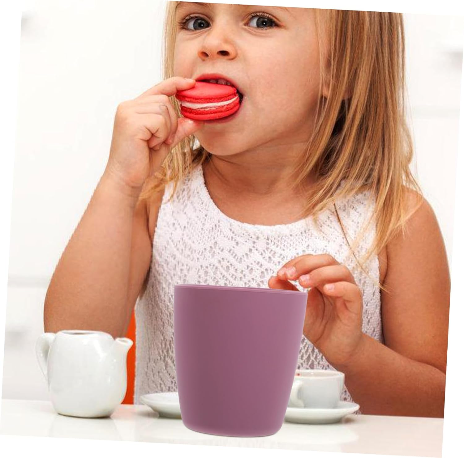 BrightFufu anti-break silicone cup for kids babies