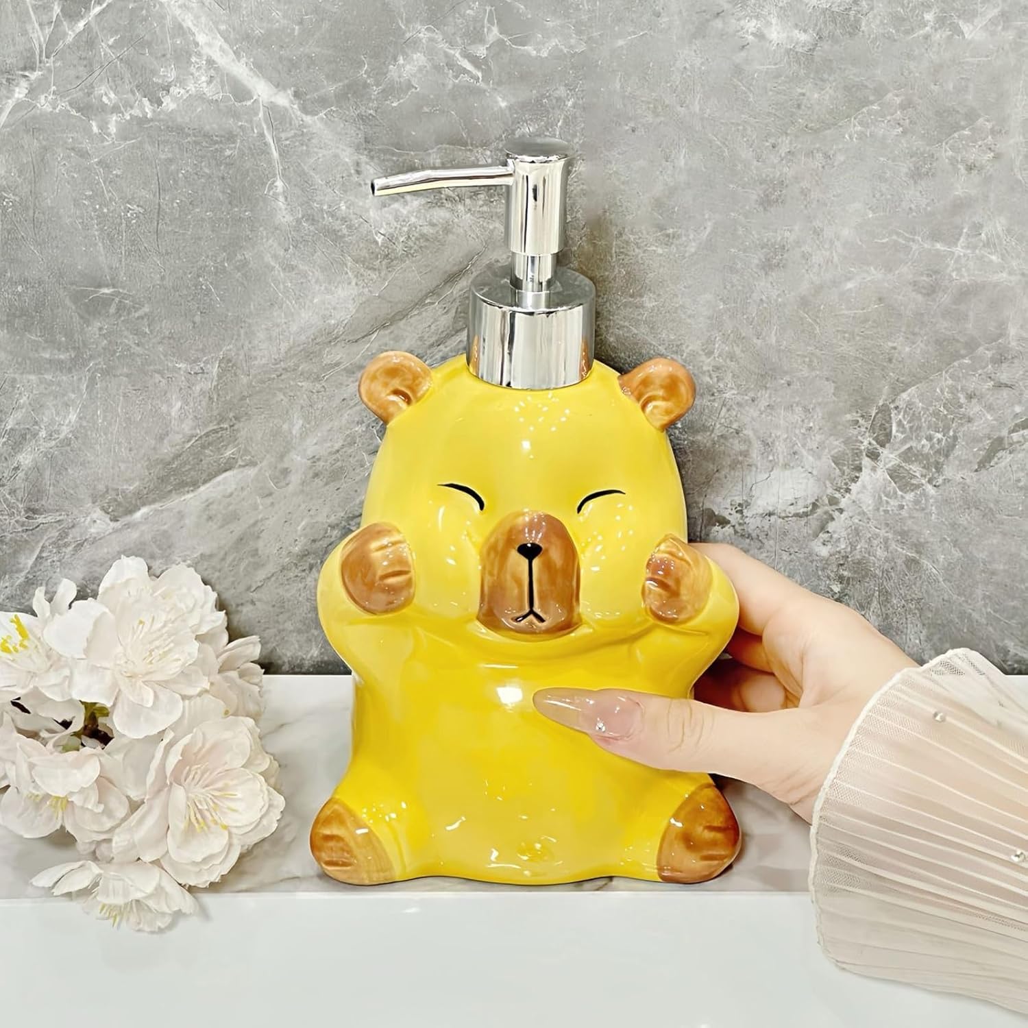 Adorable Capibara Dispenser for Bathroom Kitchen