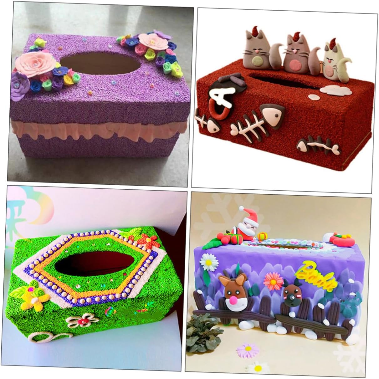 Simple Wooden Tissue Box Cover for Boys and Girls