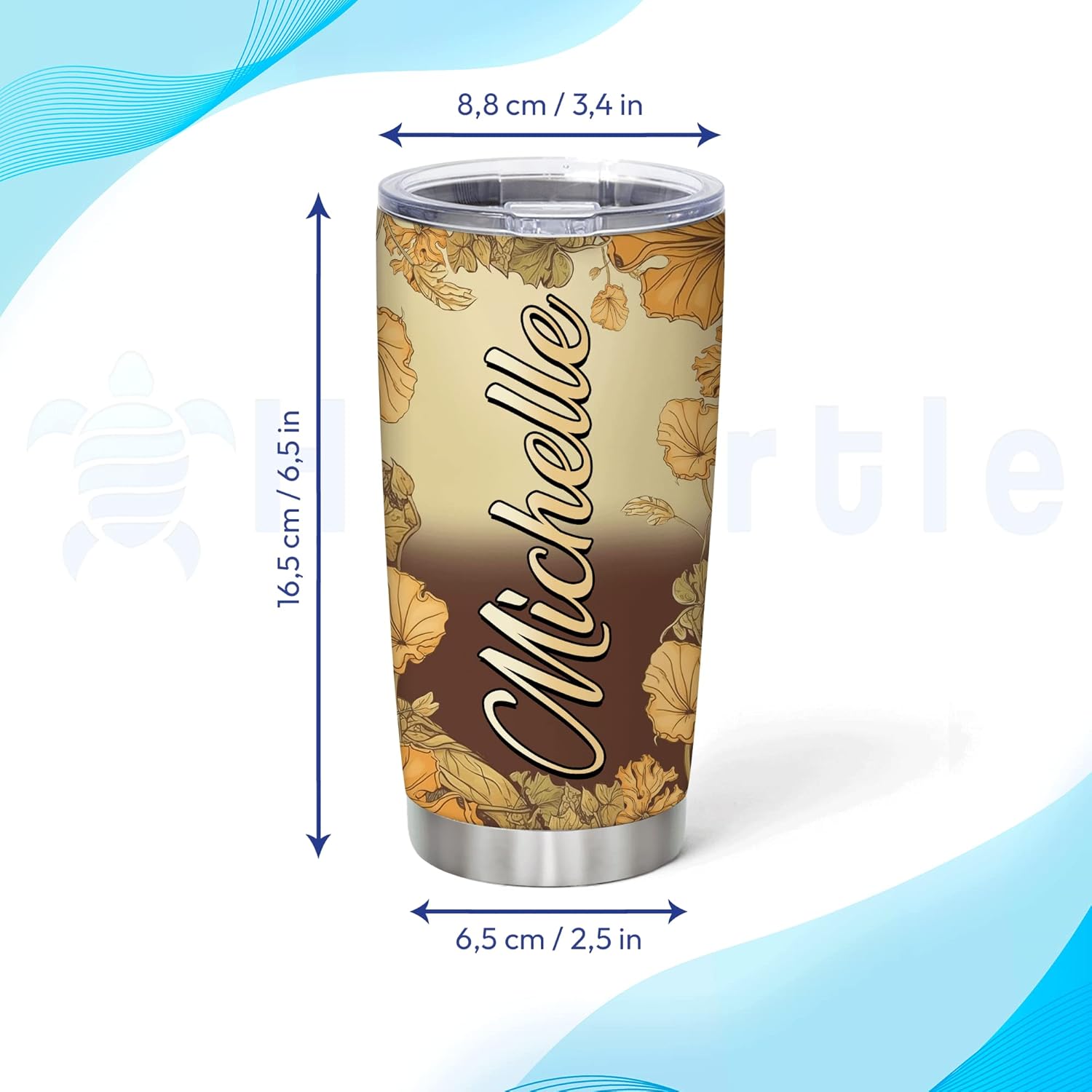 Personalized Frog Tumbler - Gift for Women Girls Kids