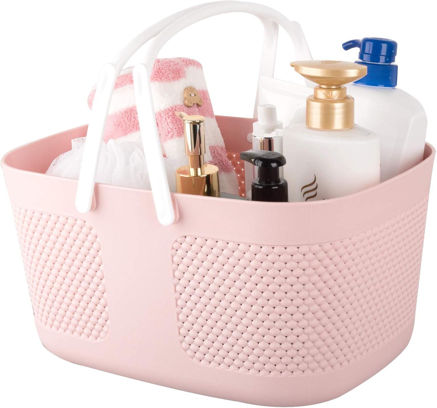 Multipurpose Shower Caddy Basket Pink