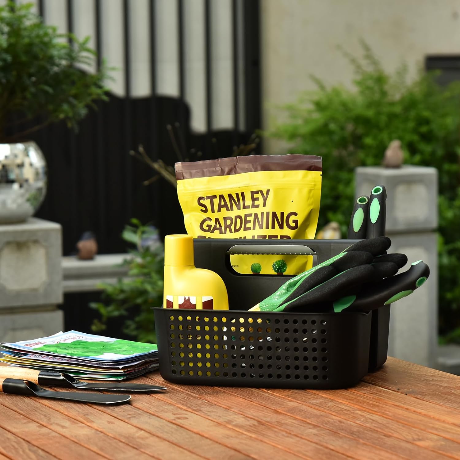 ALINK Portable Plastic Organization Basket for Showers