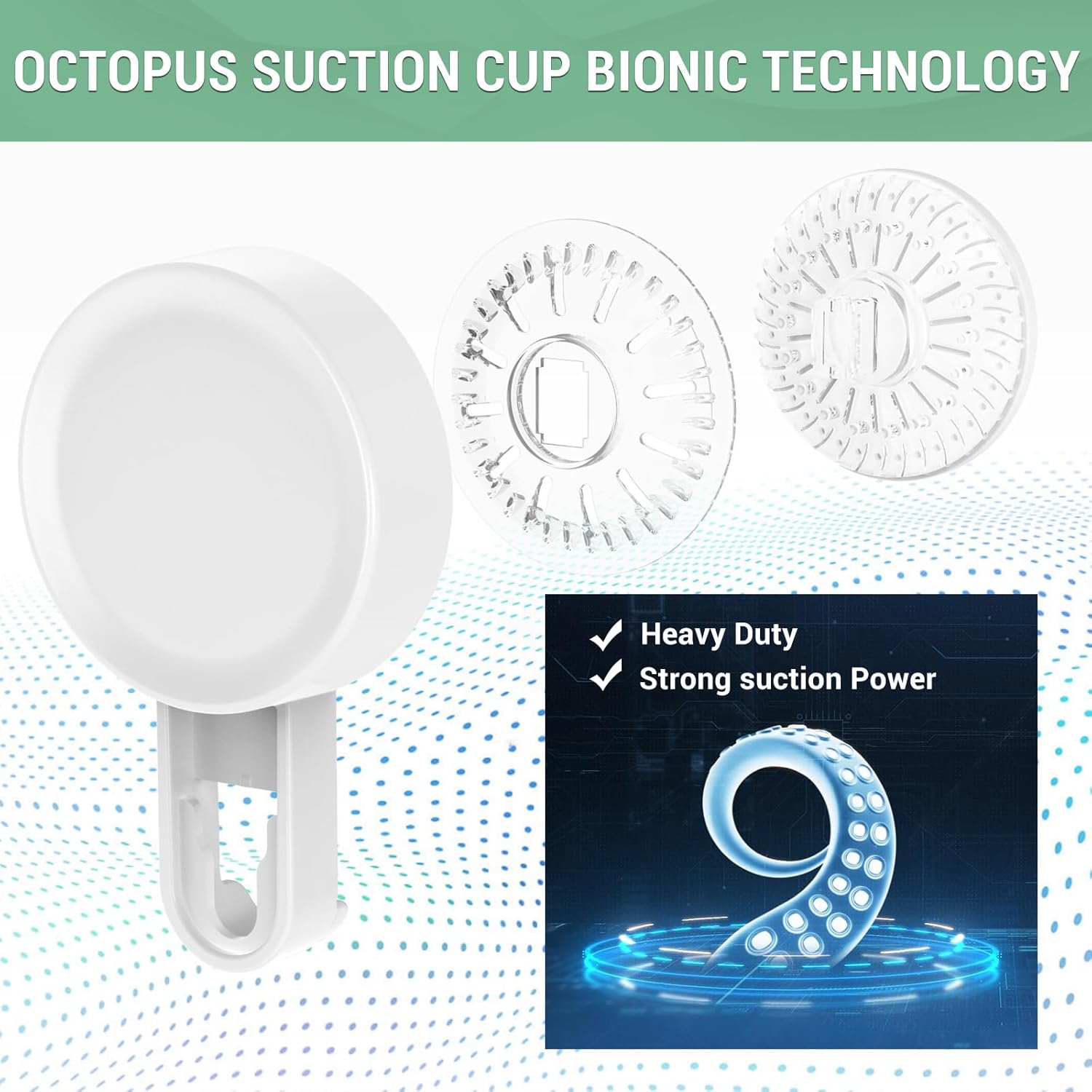 5-Piece Suction Cup Shower Organizer