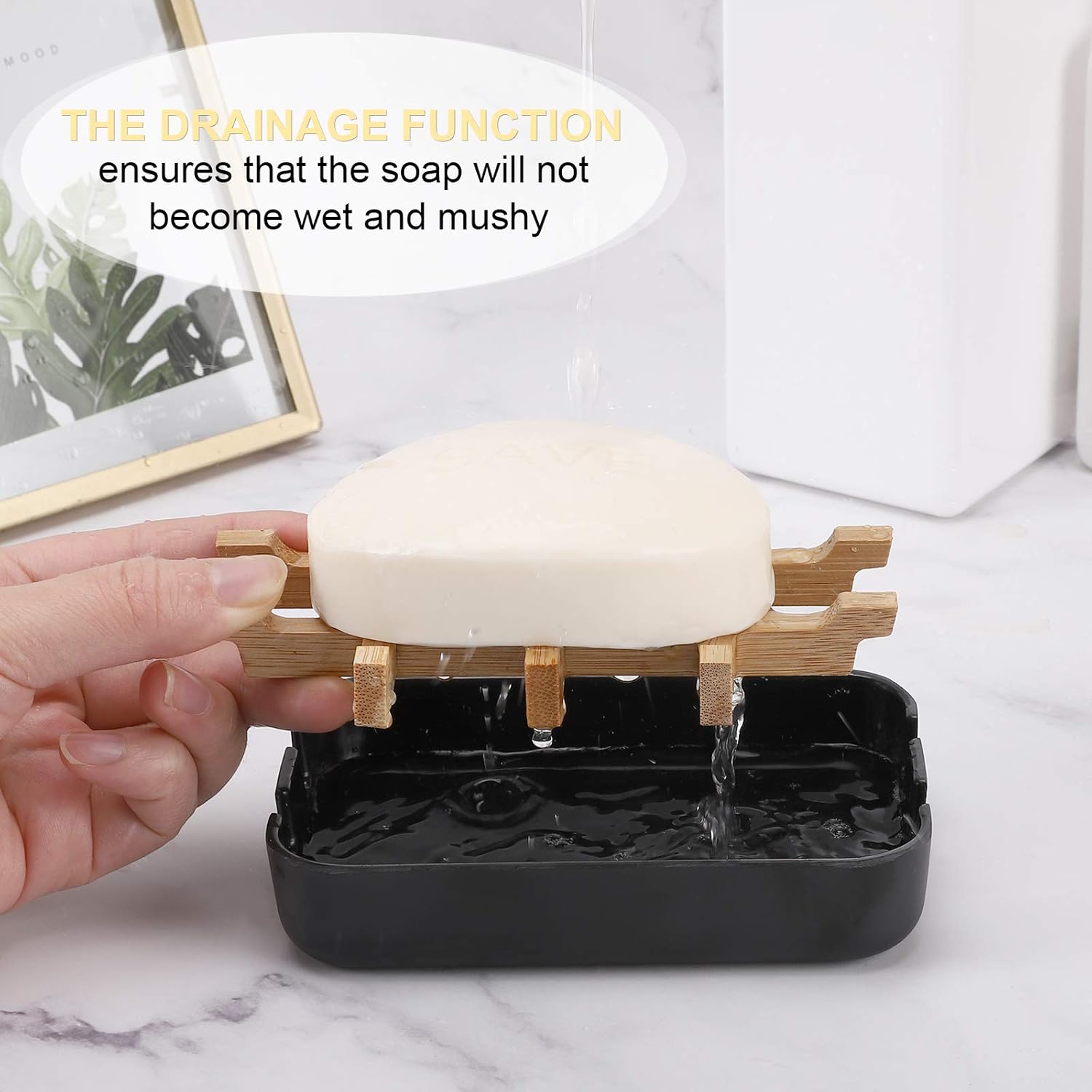Bamboo Wooden Soap Holder