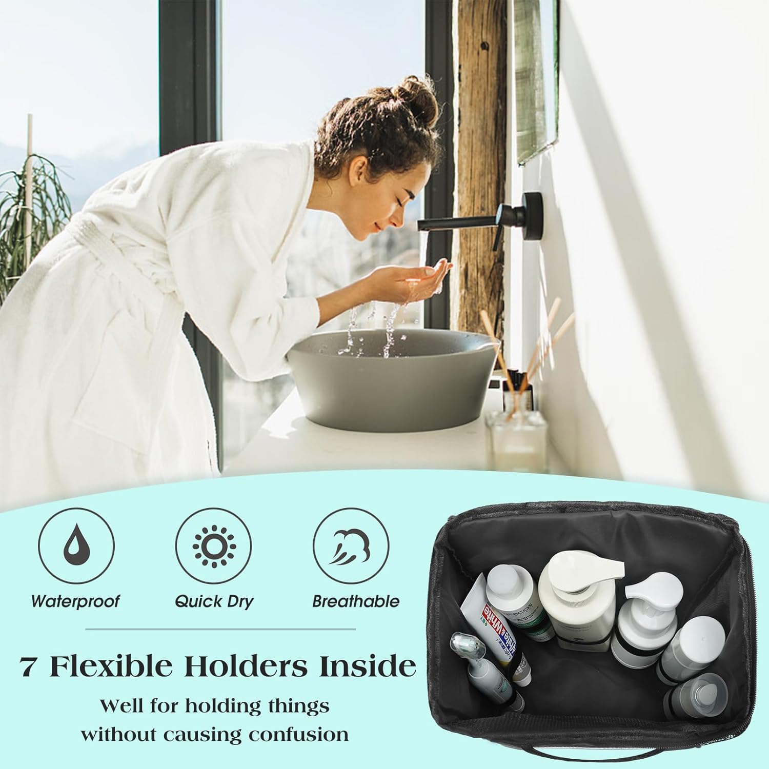 Quik Dry Pro Modular Shower Caddy