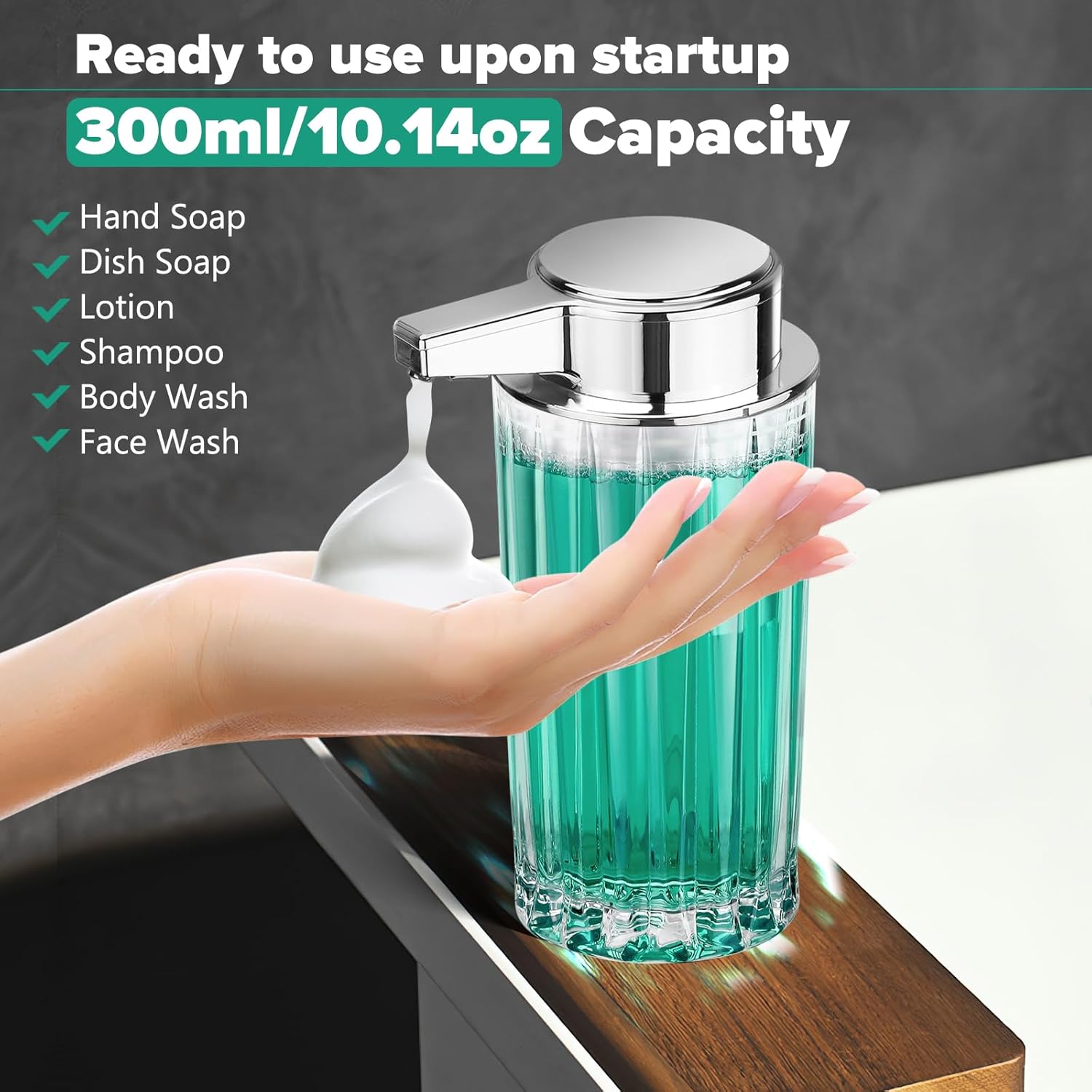 Blancel Automatic Foaming Soap Dispenser 11oz