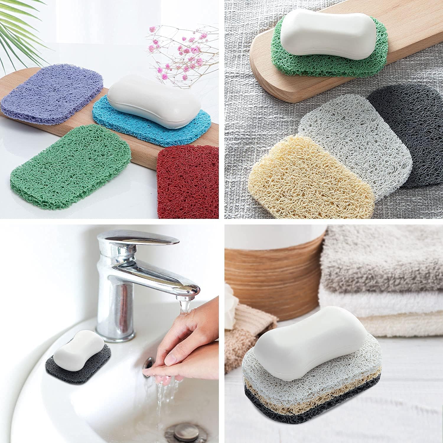 Bright Durable Soap Savers in 8 Colors