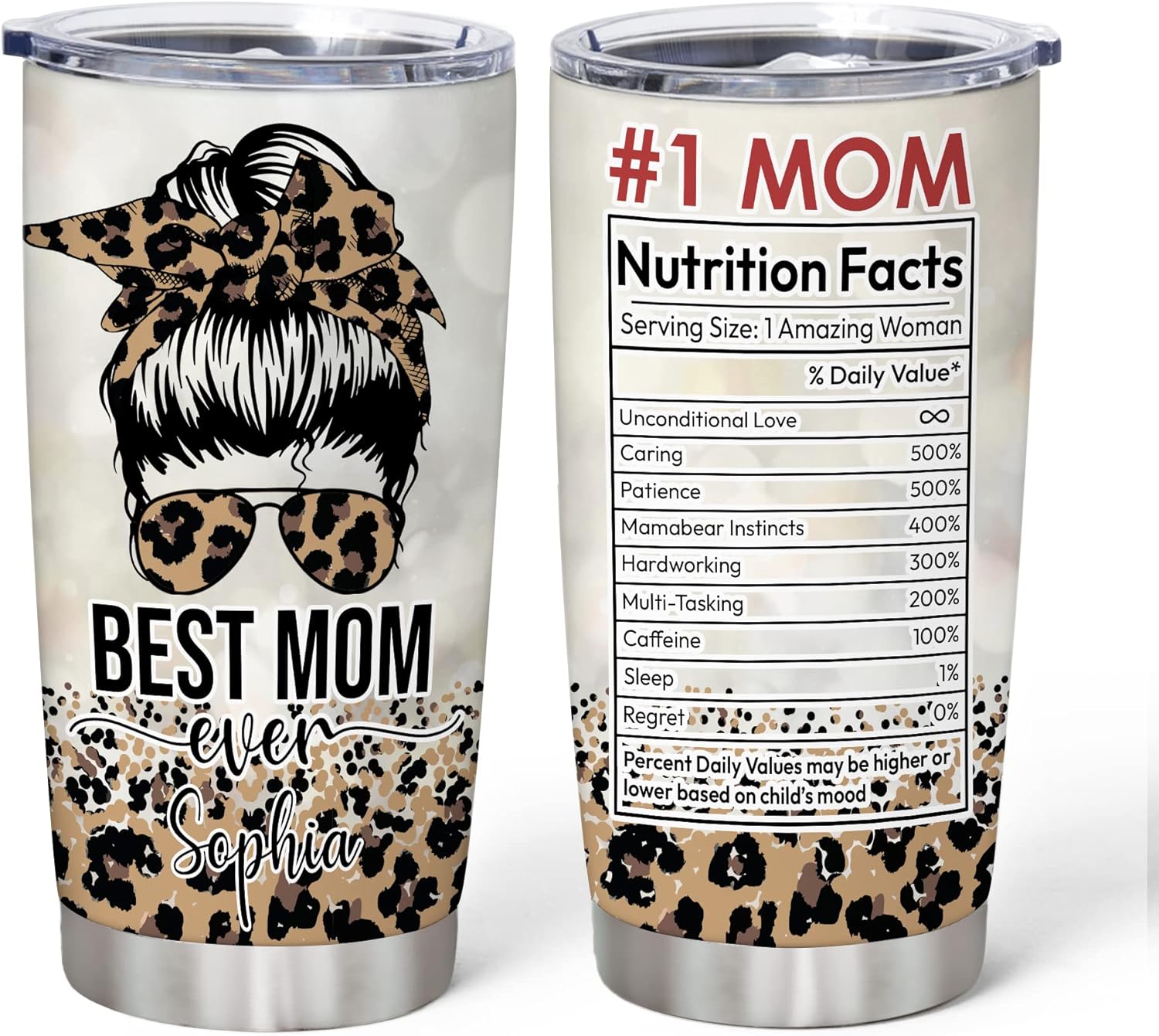 Personalized Mothers Day Gift - Stainless Steel Tumbler