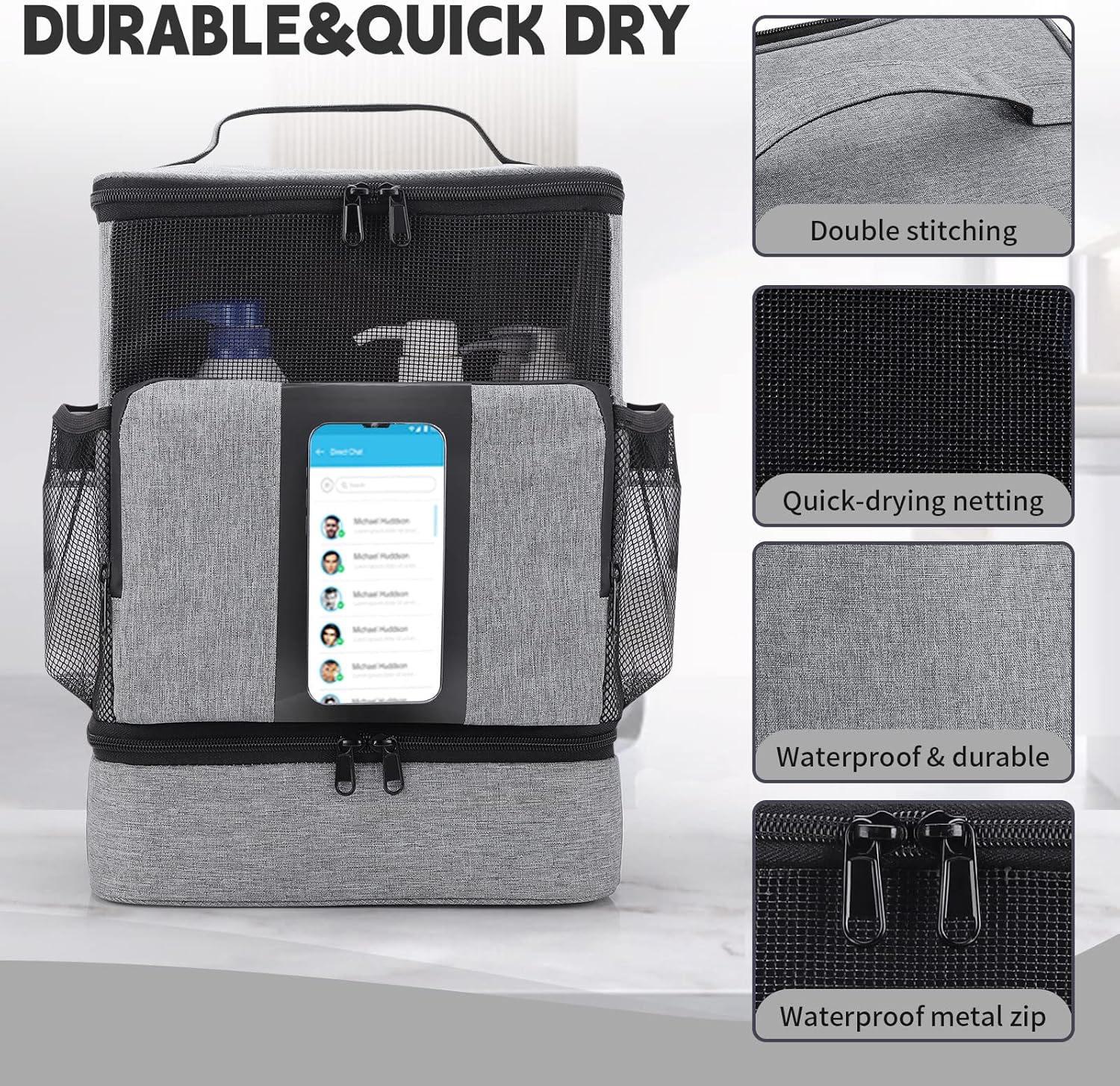 Funambulist Portable Shower Caddy