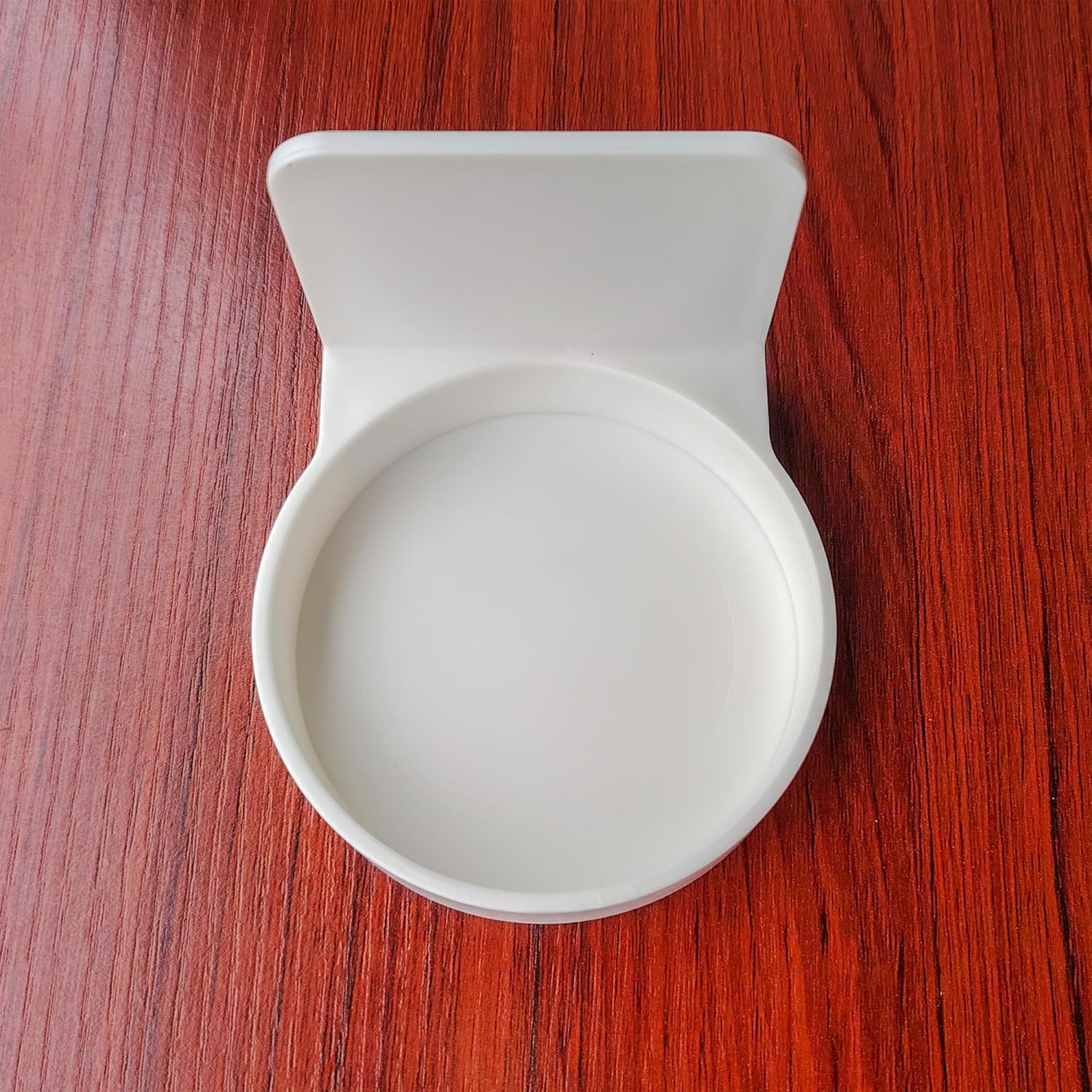 Adhesive Round Floating Shelf for Bathroom and Kitchen Use